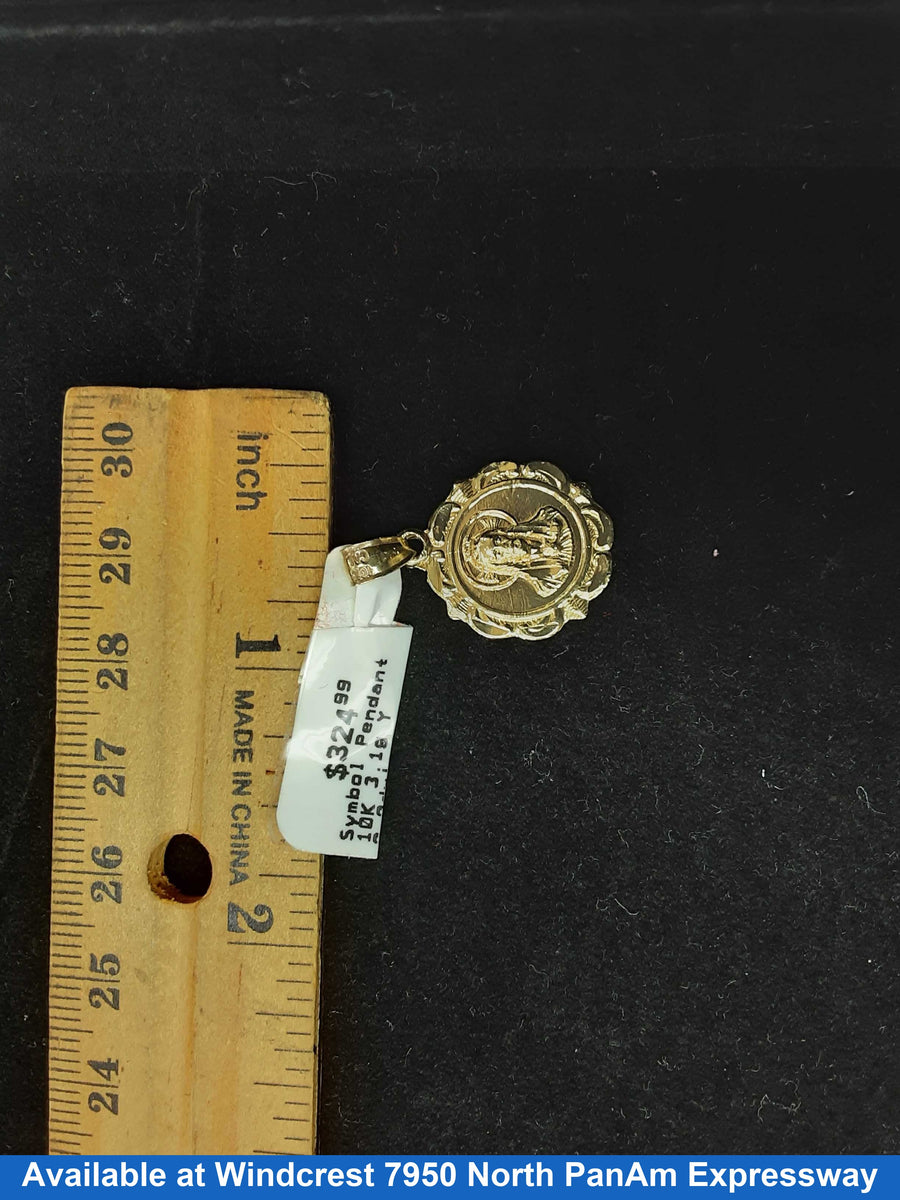 Symbol Pendant - Yellow Gold 10k (.417) 3.1 grams