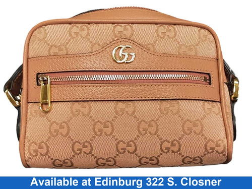 Gucci Gg Canvas Pink Purse / Handbag
