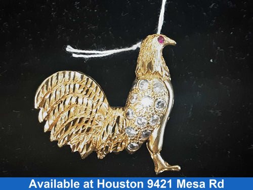 Pendant - Yellow Gold 10k (.417) 10.3 grams