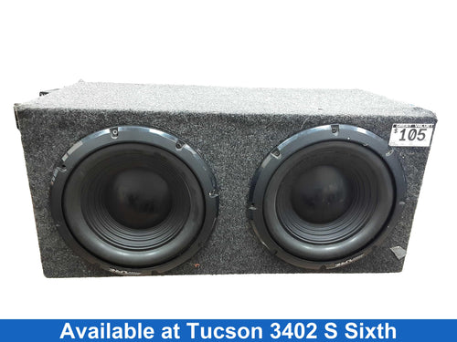 Alpine Black Car Sub-Woofer