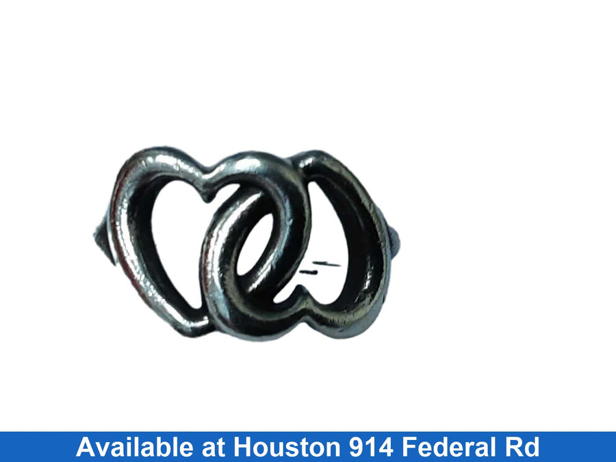 James Avery Linked Hearts Ring Silver Other Collectible