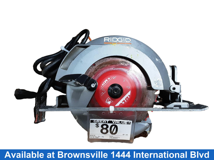Ridgid R3205 Orange Corded Circular Saw