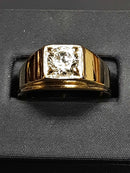 Men's Ring - Yellow Gold 14k (.585) 5 grams Size 11