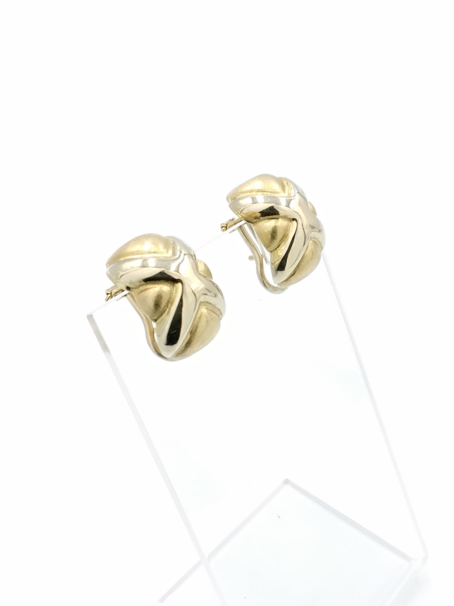 Gold Ball Earrings - Yellow Gold 18k (.750) 6.3 grams