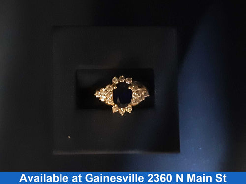 Women's Ring - Yellow Gold 14k (.585) 3.7 grams Size 9
