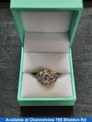Women's Ring - Yellow Gold 10k (.417) 2.9 grams Size 9.5