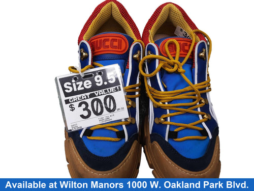 Gucci Flash Trek Blue Gum Blue