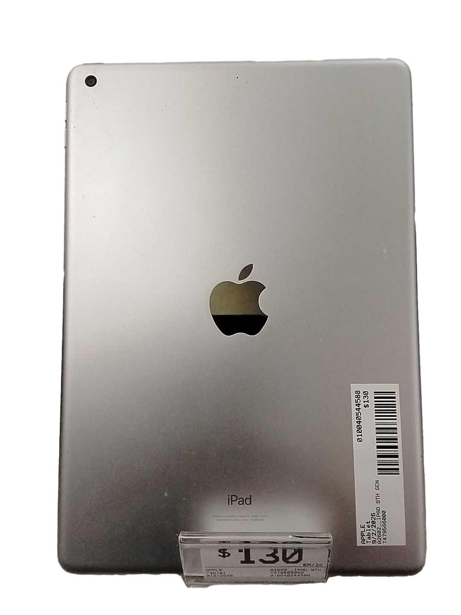 Apple A2602__ipad 9th Gen Silver Tablet