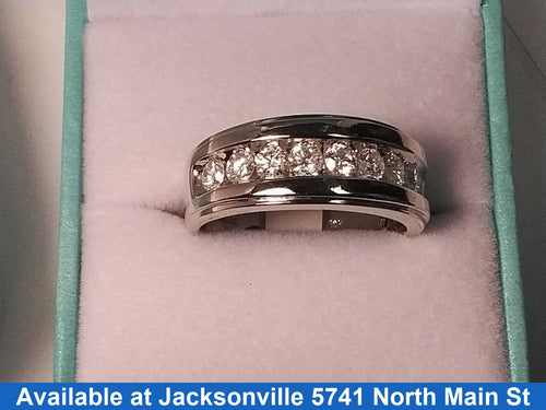 Ring - Wedding Band - White Gold 10k (.417) 5.8 grams Size 10