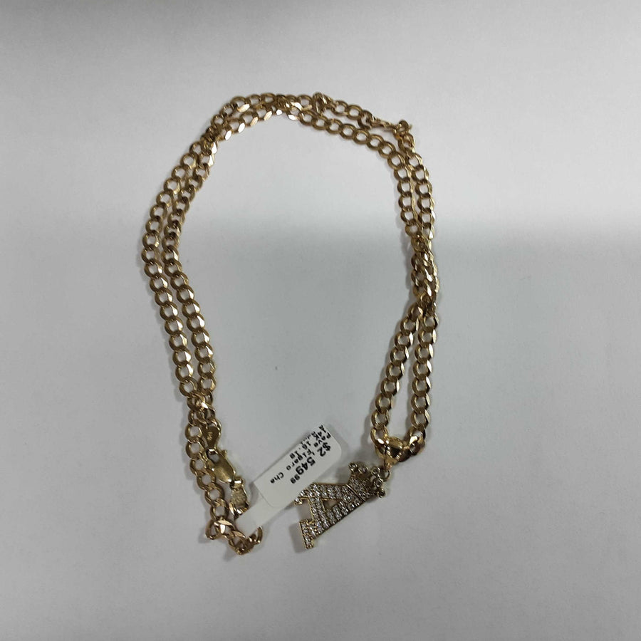 Figaro Chain - Yellow Gold 14k (.585) 16.1 grams 24 inch