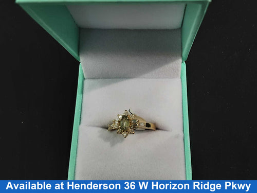 Women's Ring - Yellow Gold 14k (.585) 2.7 grams Size 8