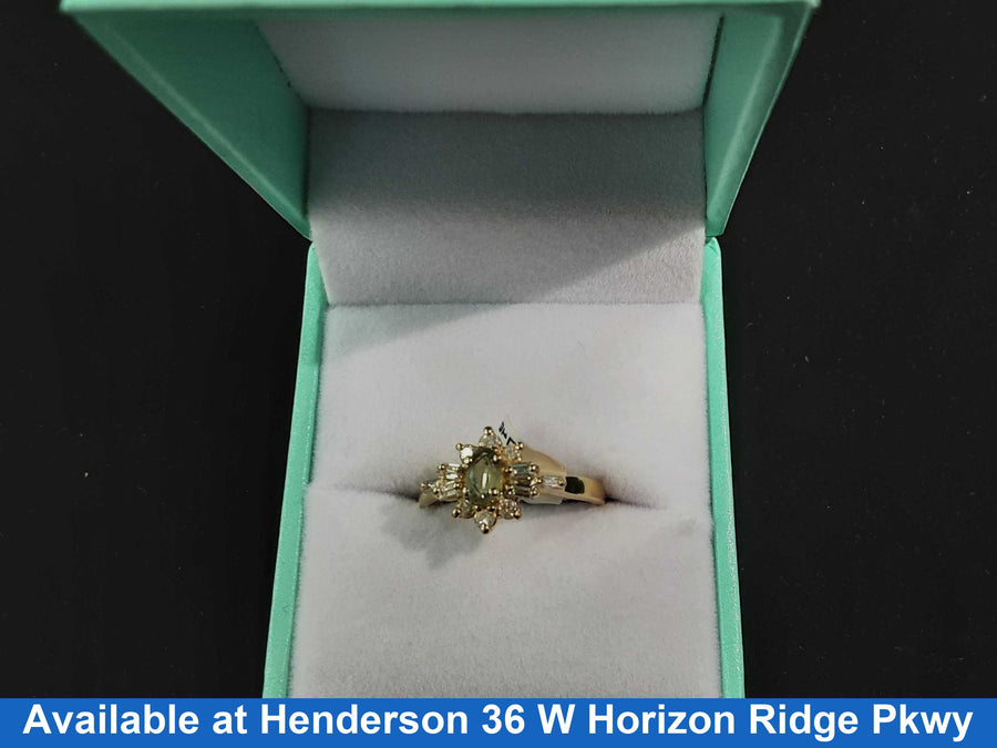 Women's Ring - Yellow Gold 14k (.585) 2.7 grams Size 8