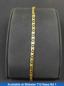 Link Bracelet - Yellow Gold 10k (.417) 5.3 grams 7 inch
