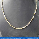 Rope Chain - Yellow Gold 10k (.417) 6 grams 18 inch