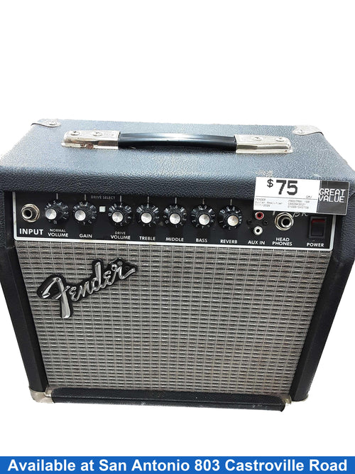 Fender Frontman 15r Black Guitar Amplifier