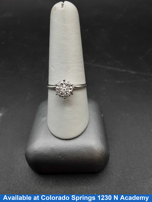 Women's Ring - White Gold 14k (.585) 2.6 grams Size 20