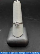 Women's Ring - White Gold 14k (.585) 2.6 grams Size 20