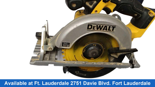 Dwalt Dcs391 Yellow Cordless Circular Saw