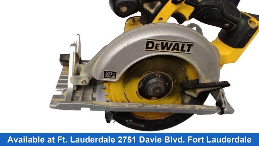 Dwalt Dcs391 Yellow Cordless Circular Saw