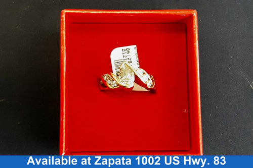 Women's Ring - Yellow Gold 10k (.417) 6.4 grams Size 9