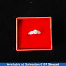 Women's Ring - Solitaire - Yellow Gold 10k (.417) 3.6 grams Size 7