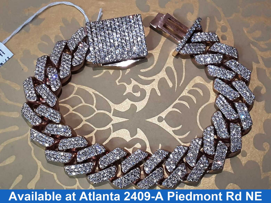 Herringbone Bracelet - Rose Gold 10k (.417) 104.2 grams 8 inch