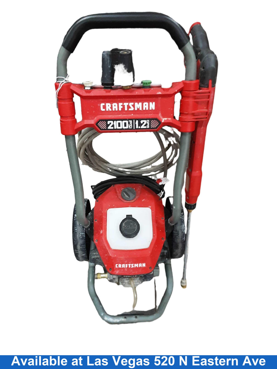 Craftsman Type 10 Red Corded Pressure Washer