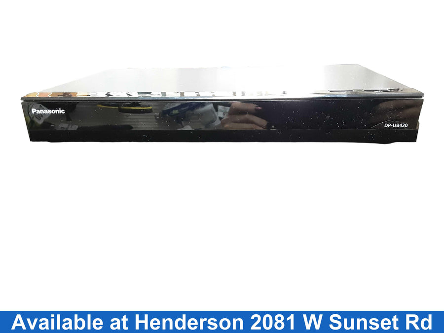 Panasonic Dp-ub820p-k Black Blu-ray Player