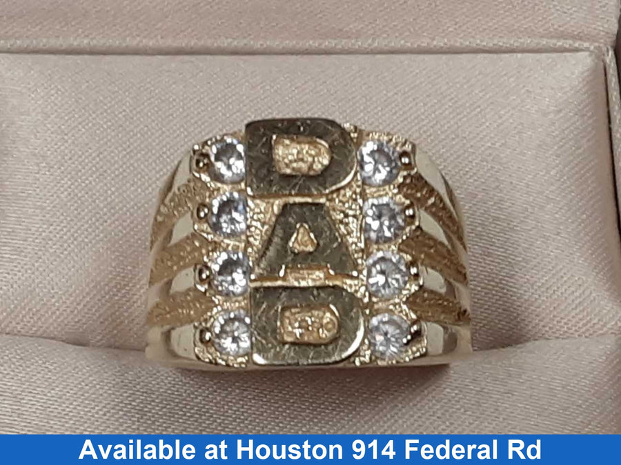 Men's Ring - Yellow Gold 10k (.417) 6.4 grams Size 10