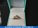 Women's Ring - Solitaire - Yellow Gold 14k (.585) 2.8 grams Size 8.5