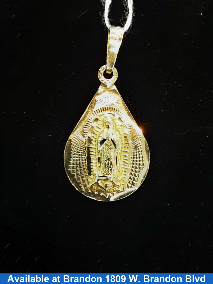 Religious Pendant - Yellow Gold 10k (.417) 1.9 grams