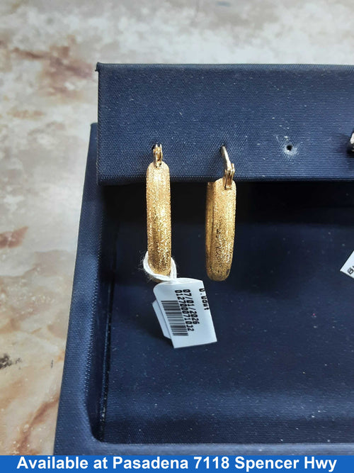 Shrimp Earrings - Yellow Gold 18k (.750) 10.7 grams