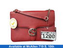Gucci Interlocking G Red Purse / Handbag