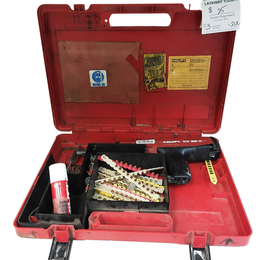 Hilti Dx36m Red Manual Nailer