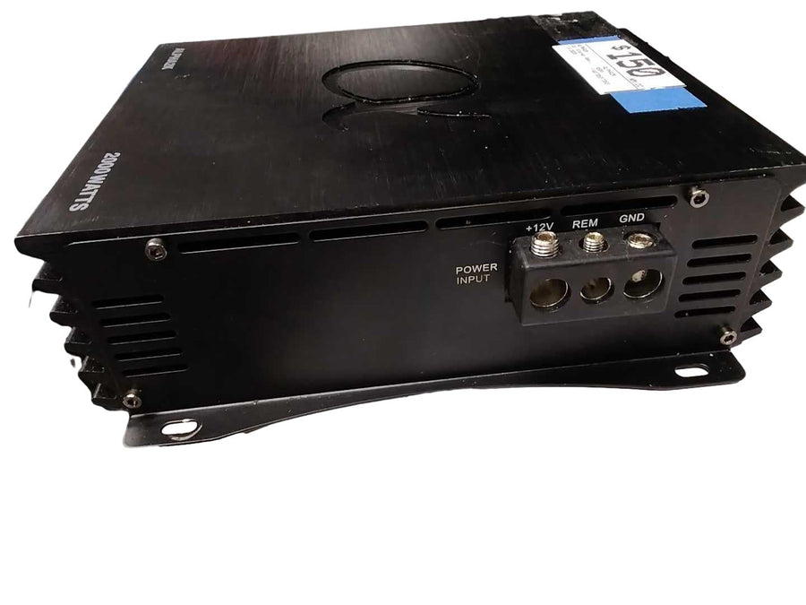 Alpha2k Alpha2k Black Car Audio Amplifier