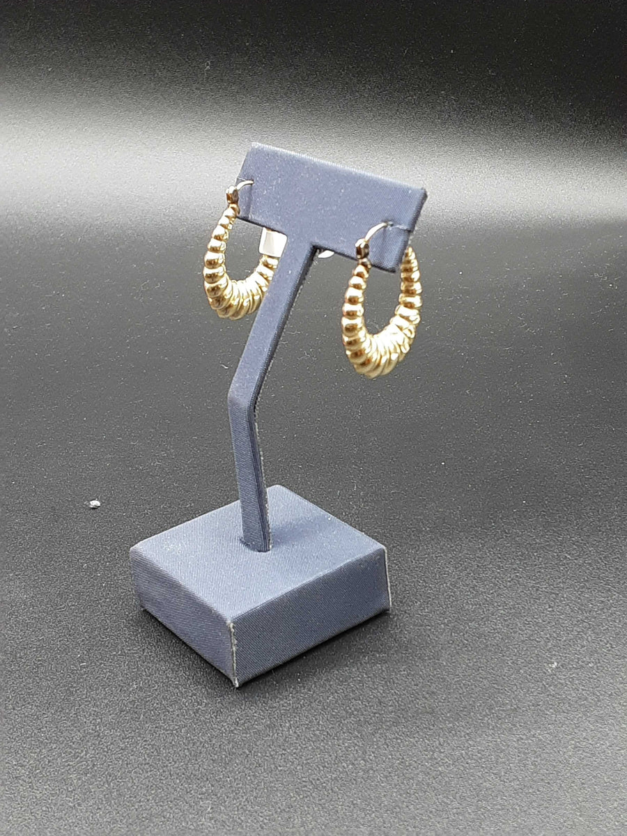 Shrimp Earrings - Yellow Gold 14k (.585) 2.8 grams