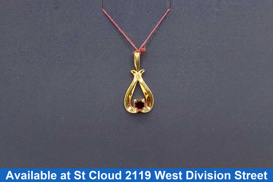 Diamond Pendant - Yellow Gold 14k (.585) 2.94 grams