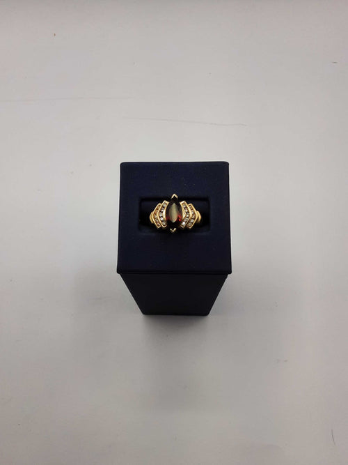 Women's Ring - Yellow Gold 14k (.585) 5.9 grams Size 20