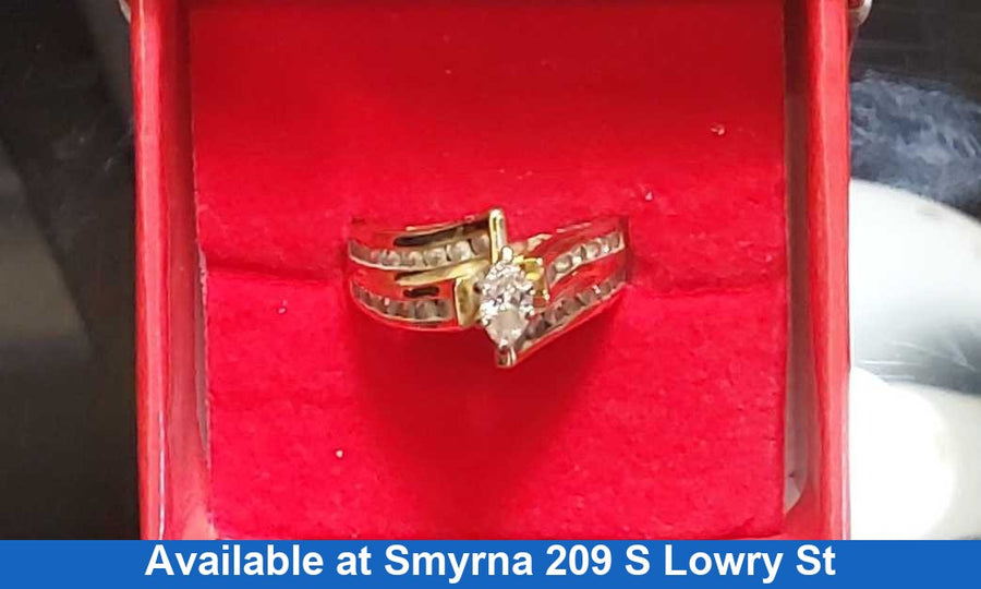 Women's Ring - Yellow Gold 14k (.585) 5.7 grams Size 8