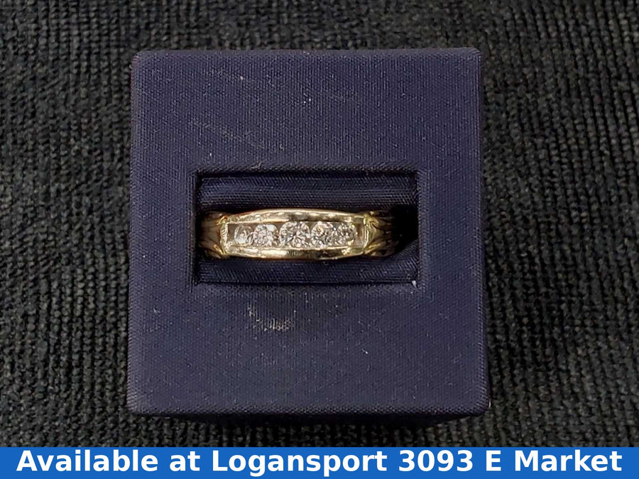 Ring - Wedding Band - Yellow Gold 14k (.585) 6.5 Grams Size11