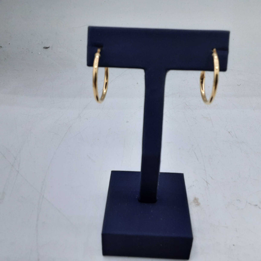 Hoop Earrings - Yellow Gold 14k (.585) 0.9 grams
