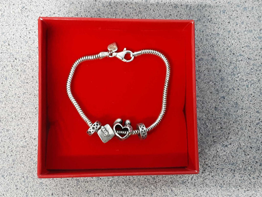Serpentine Bracelet - Silver 15.1 grams 7 inch