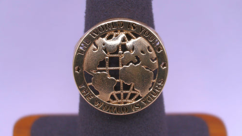 Men's Ring - Yellow Gold 10k (.417) 5.5 grams Size 9.5
