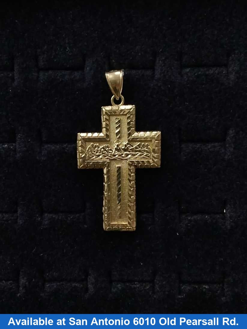 Religious Pendant - Yellow Gold 10k (.417) 8.7 grams