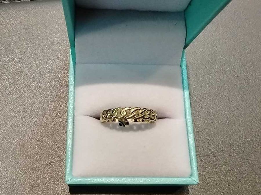 Women's Ring - Yellow Gold 14k (.585) 2.6 grams Size 20