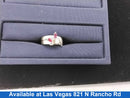 Ring - Engagement Set - White Gold 14k (.585) 4.7 grams Size 20