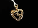 I Love You Pendant - Yellow Gold 10k (.417) 1.3 Grams