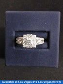 Women's Ring - White Gold 14k (.585) 4.1 grams Size 20