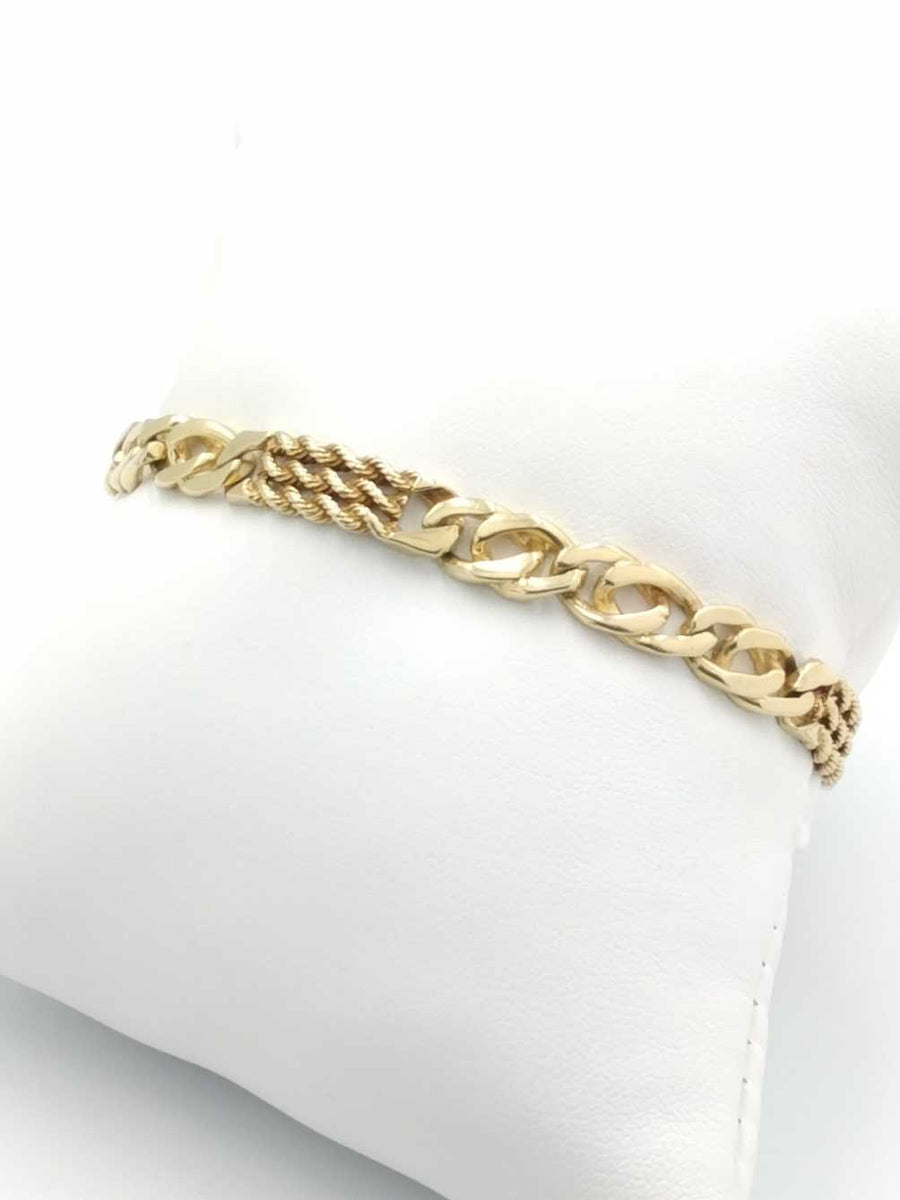 Bracelet - Yellow Gold 14k (.585) 24.6 grams 8 inch