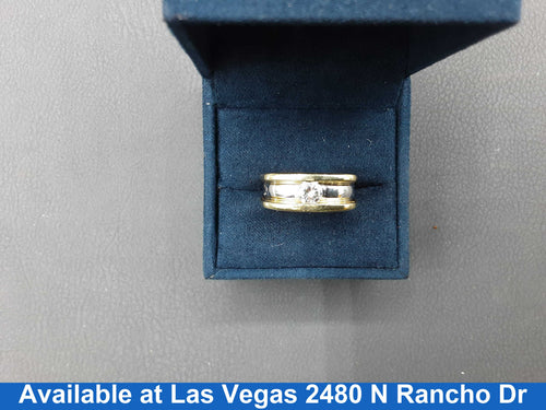 Men's Ring - Yellow Gold 18k (.750) 11.4 grams Size 10